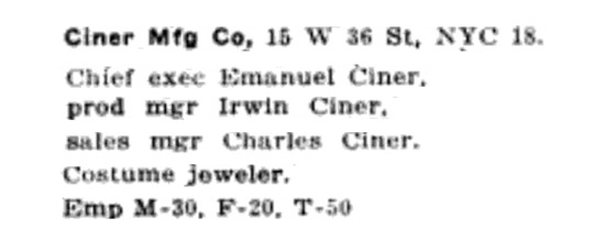 1953 Directory of Manufacturing Firms in New York State