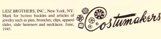 Costumakers trademark since 1945
