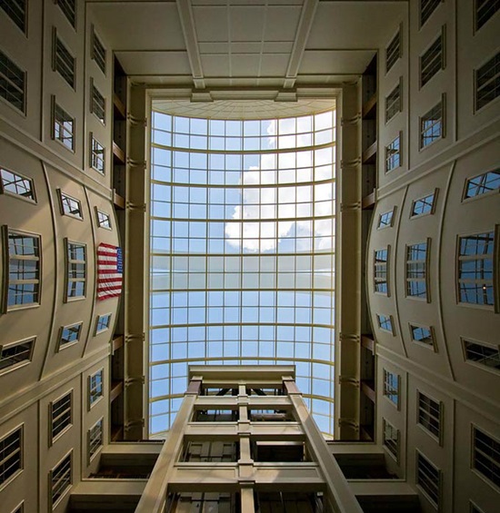 Inside the office