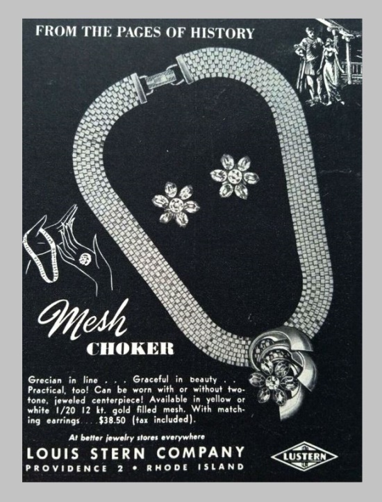 1948 ad by Louis Stern Company