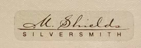 M.Shields Silversmith logo