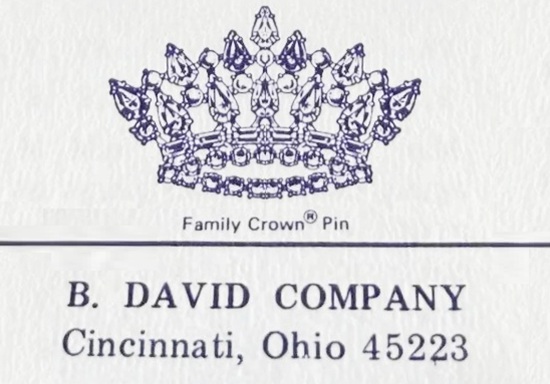 Patented family crown pin design