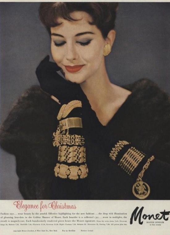 Monet Vogue December 1957