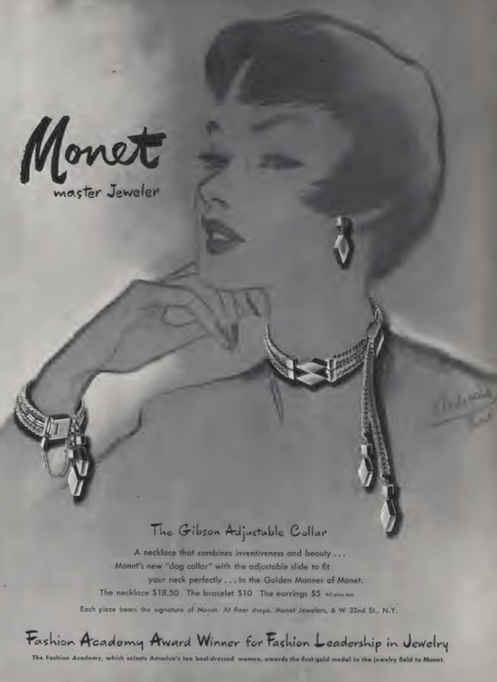 Vogue February 1950 ad