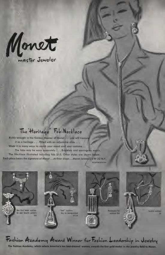 Vogue March 1950 ad