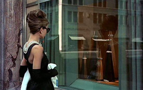 Audrey Hepburn in Breakfast at Tiffany's, 1961