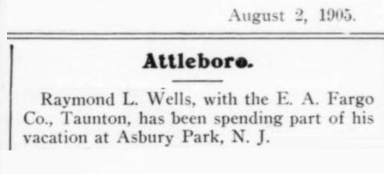 August 2, 1905 note