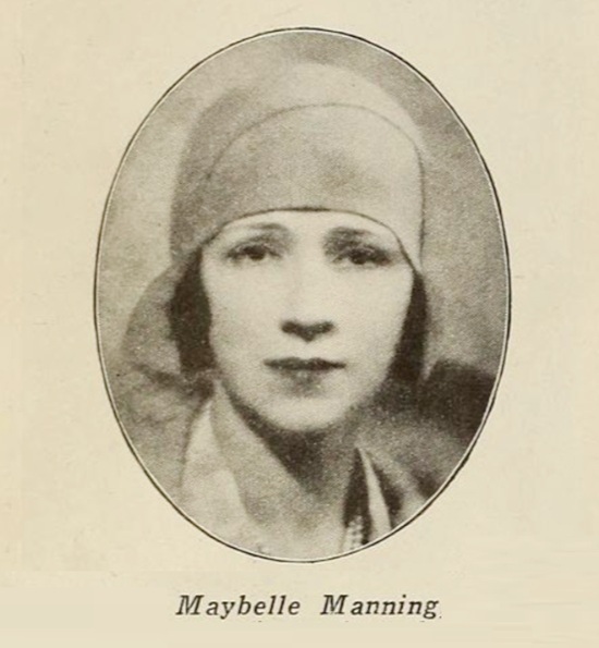 Maybelle Manning, 1930 photo