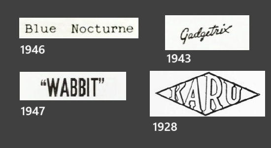 Trademarks since 1928