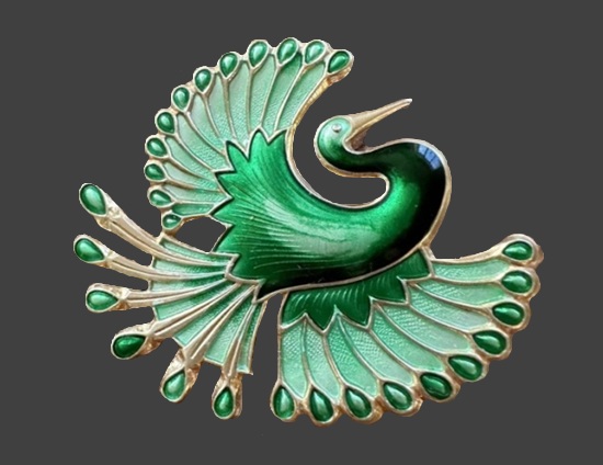 David-Andersen Enameled Silver Jewelry