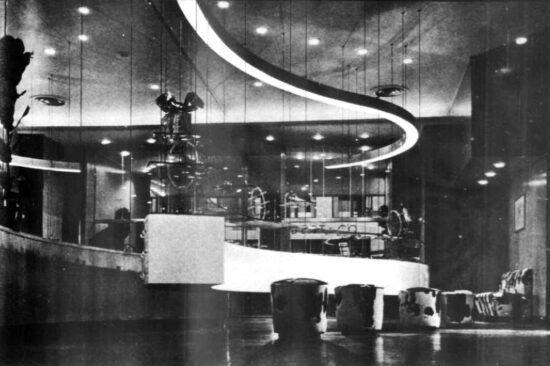 Jewelry Store of Tomorrow - the Rebajes store at 377 Fifth Ave., New York. Jeweler's Circular, February 1942 note