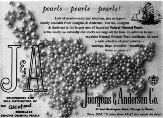 Add a pearl, May 1959 ad