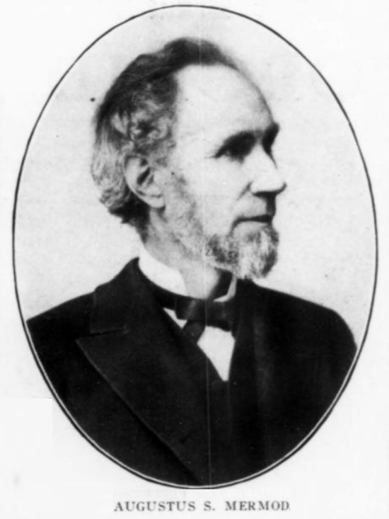 Vice-president of Mermod, Jaccard & King Jewelry Co Augustus S Mermod (1824-1903)