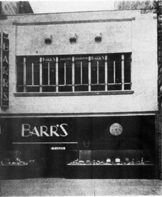 Barr's jewelry Store on Chestnut St., Philadelphia, September 1946