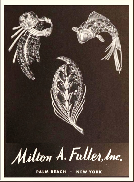 Beautiful MAF jewelry, January 1942 ad