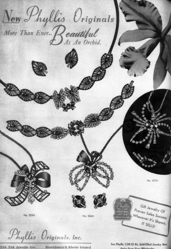 Beautiful as an orchid, June 1950 ad