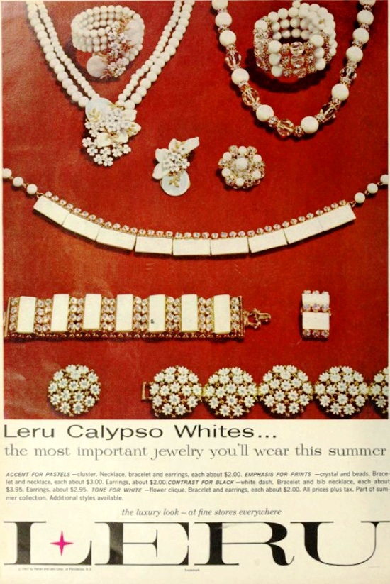 Calypso Whites, Mademoiselle January 1957