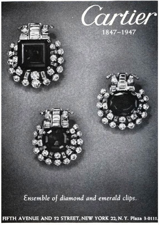 Cartier Vogue June 1947