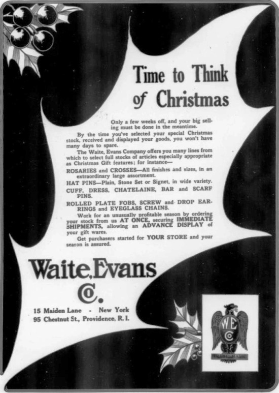 Christmas big selling, November 1913