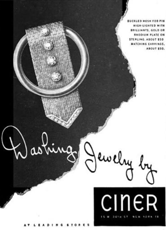 Harper's Bazaar March 1947 ad