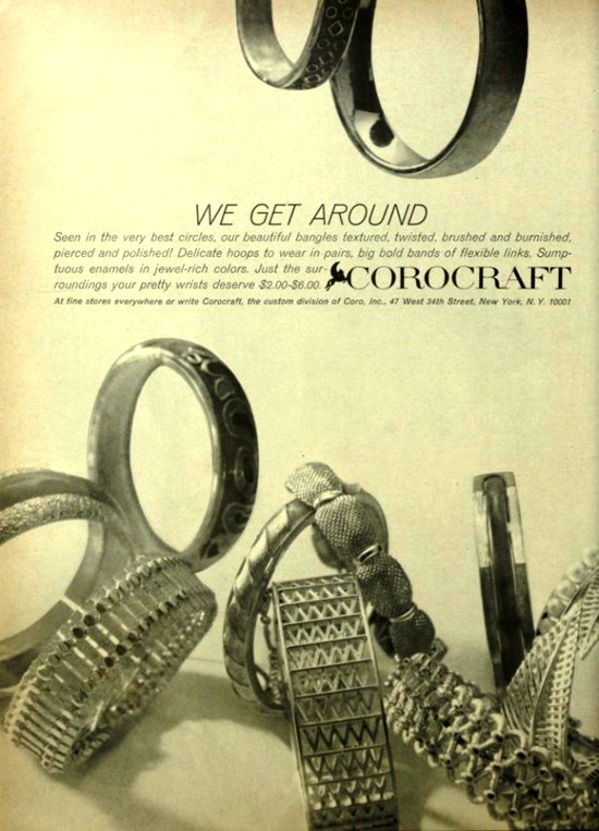 Corocraft Mademoiselle July 1965 ad