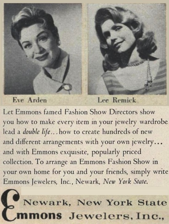 Eve Arden and Lee Remick, the stars of the Anatomy of a Murder, 1959 American legal drama film, 1959 ad