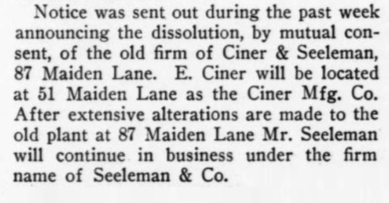 February 1914 note