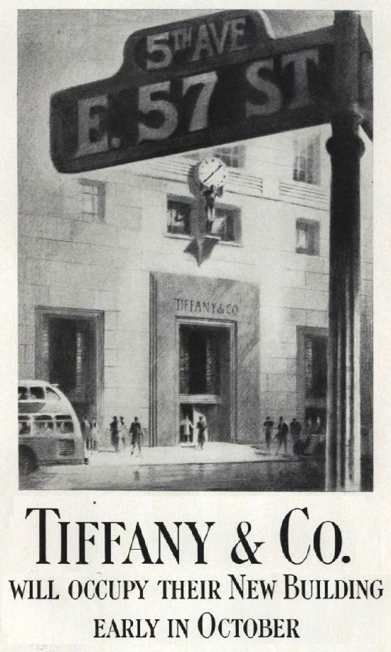 Fifth Avenue shop, Vogue September 1940 ad