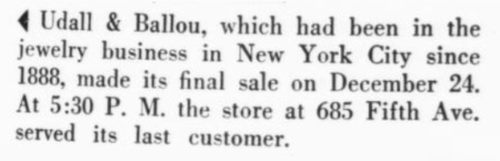 Final sale, February 1950 note