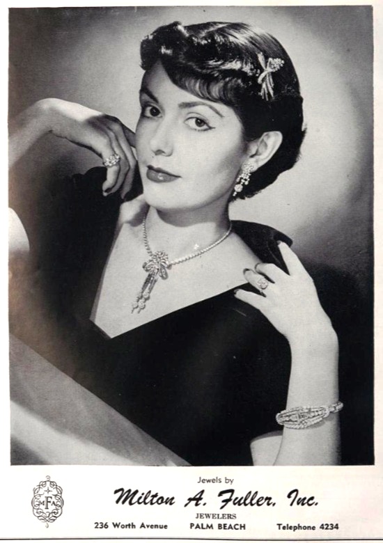 Fine jewelry by Milton Fuller, February 1951