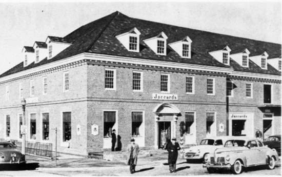 Jaccard's building, June 1951