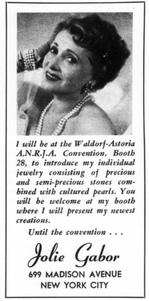 Jeweler's Circular Keystone August 1951 ad