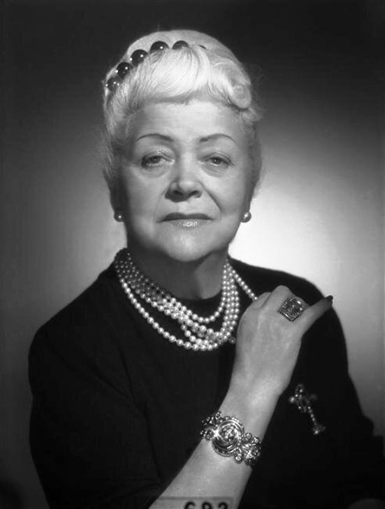 Jewelry designer and couturier Nina Ricci