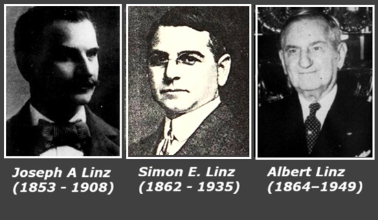 Joseph A Linz, Simon E Linz, and Albert Linz