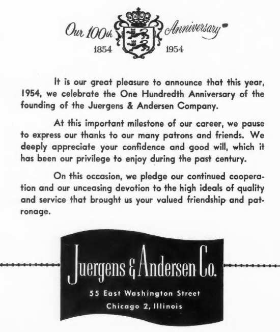 February 1954 ad