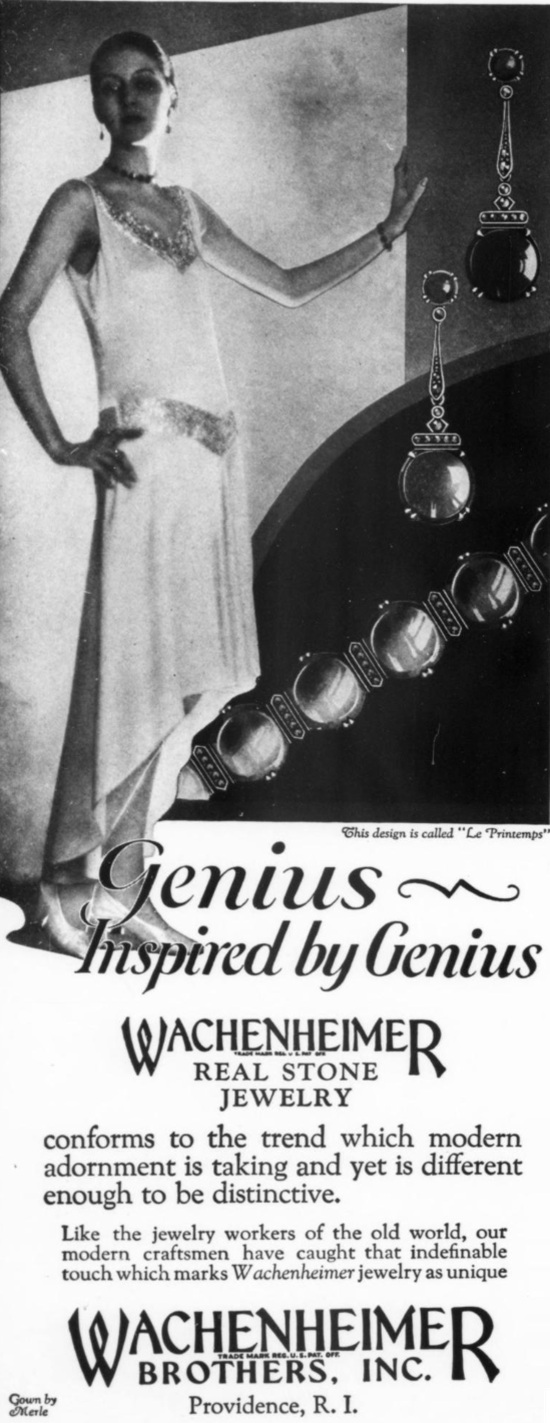 Le 'Printemps' collection, Vogue March 1929