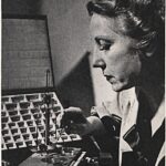 Vogue March 15, 1944. Leading New York jewelry designer Nadja Buckley (1896 - 1973)