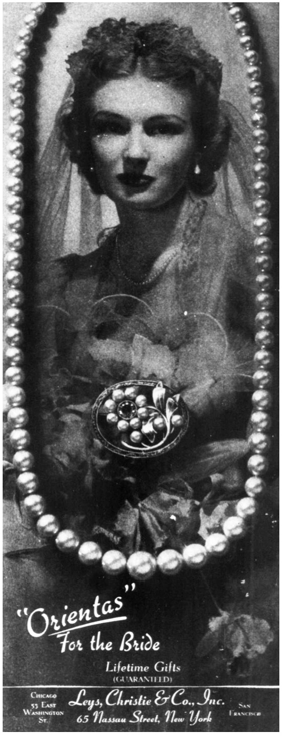 Lifetime jewelry for a bride, August 1941