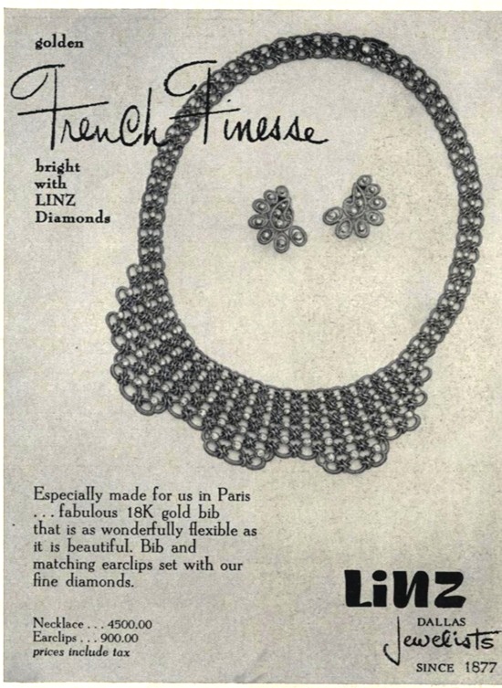 Vogue November 1955 ad