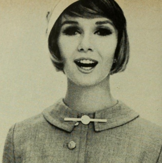 Long pin, Mademoiselle January 1962
