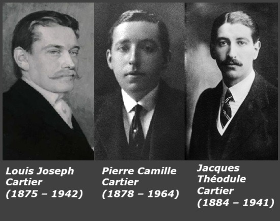 Louis, Pierre and Jacques Cartier