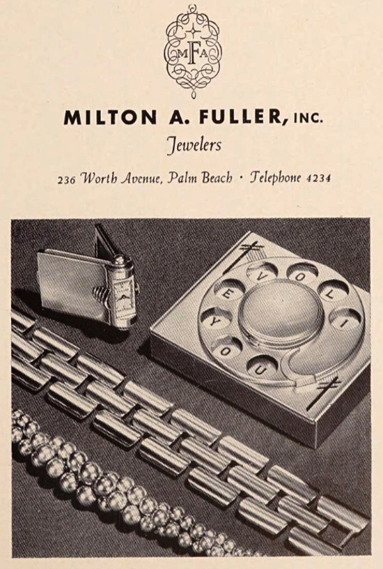 MAF Jewelers, January 1942 ad