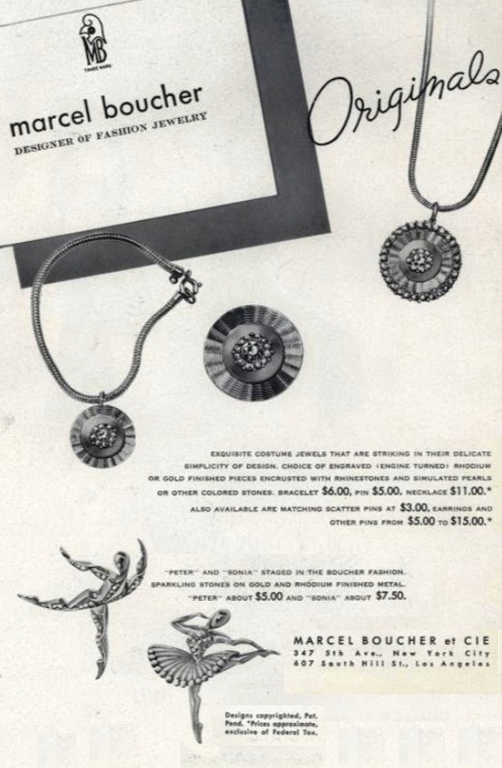Originals, Vogue April 1949 ad