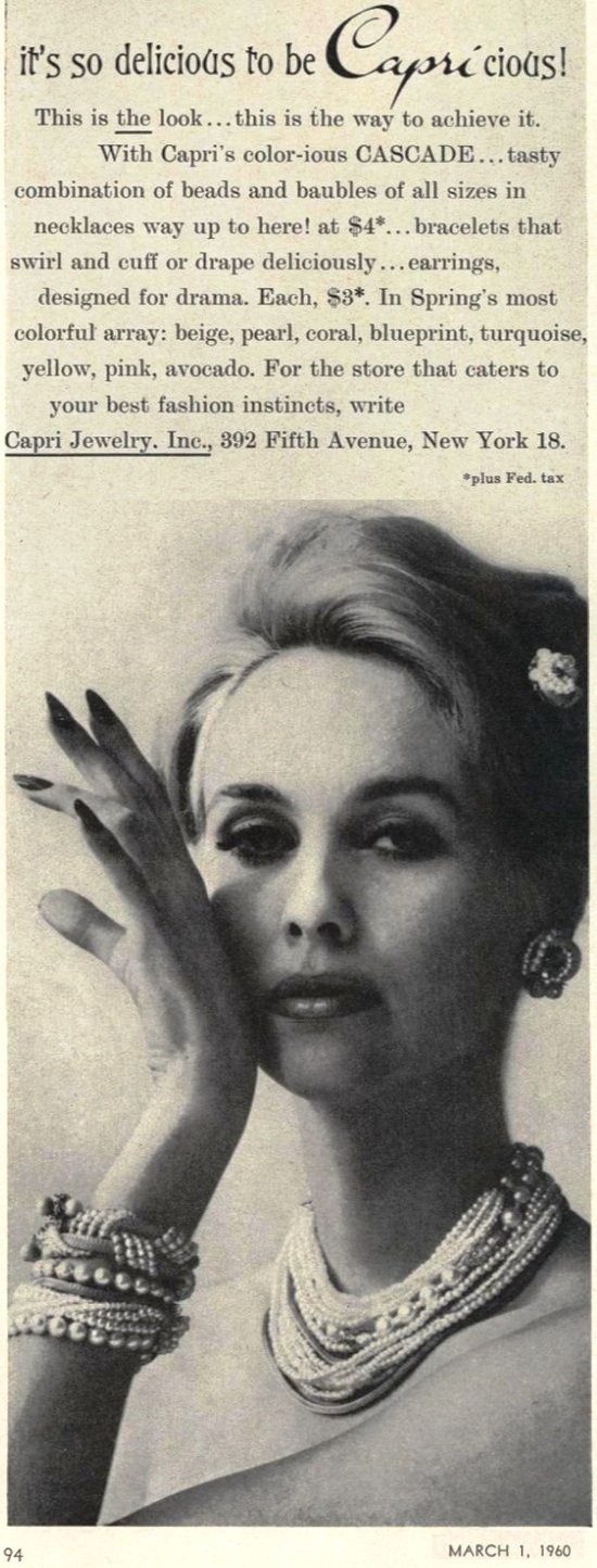 March 1960 Vogue ad