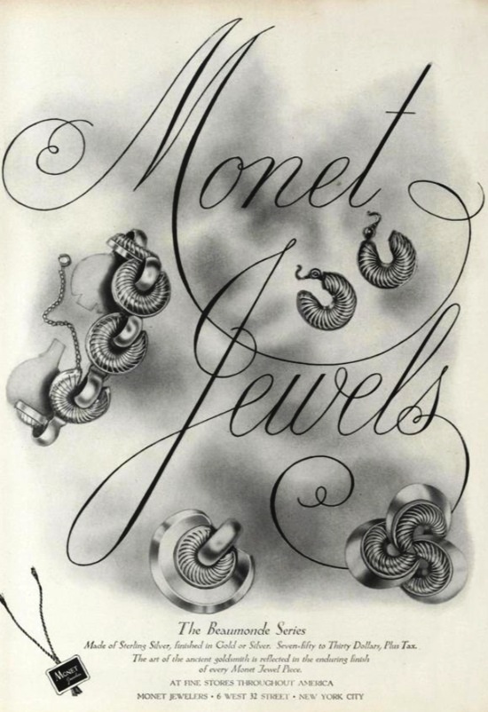 The Beaumonde Series Vogue November 1946 ad