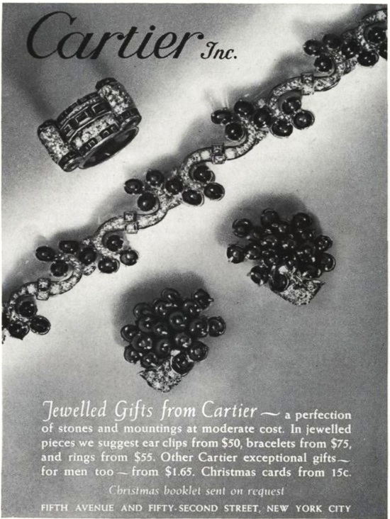Perfection of stones, Vogue December 1941