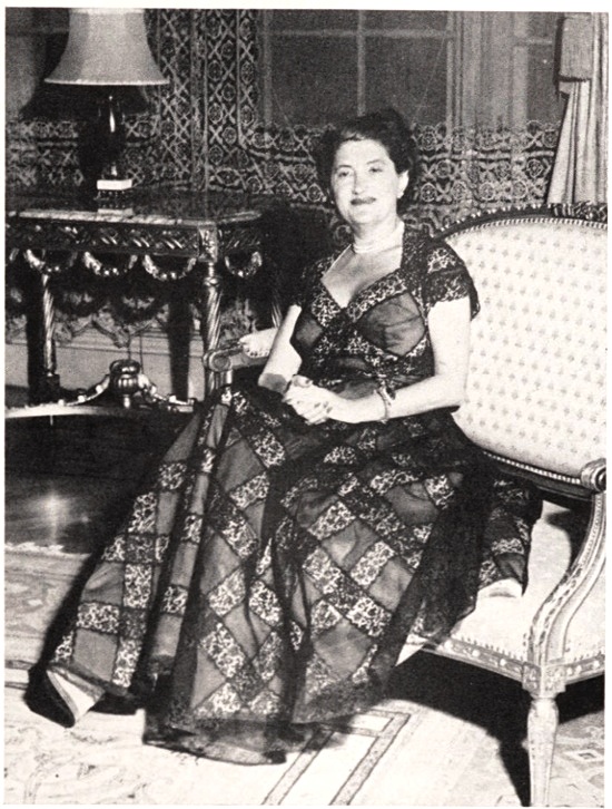 Photo by Guy A. Montaina, Palm Beach Life January 1949 - Costume Jewelry Designer Nettie Rosenstein