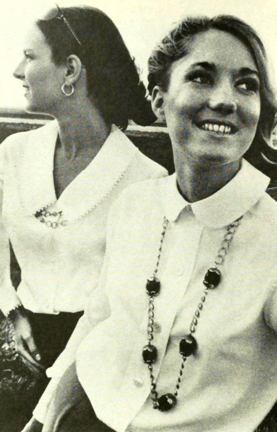 Freirich necklace, Madmoiselle vintage ad