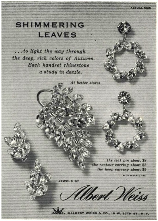 Shimmering Leaves, Vogue August 1953