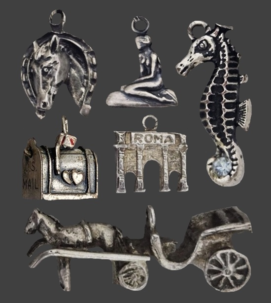 Silver charms